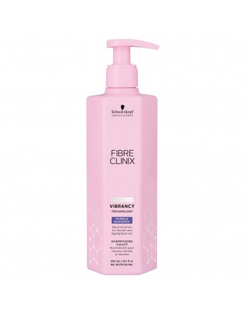 Schwarzkopf FIBRE CLINIX Vibrancy Purple Shampoo 10.1oz